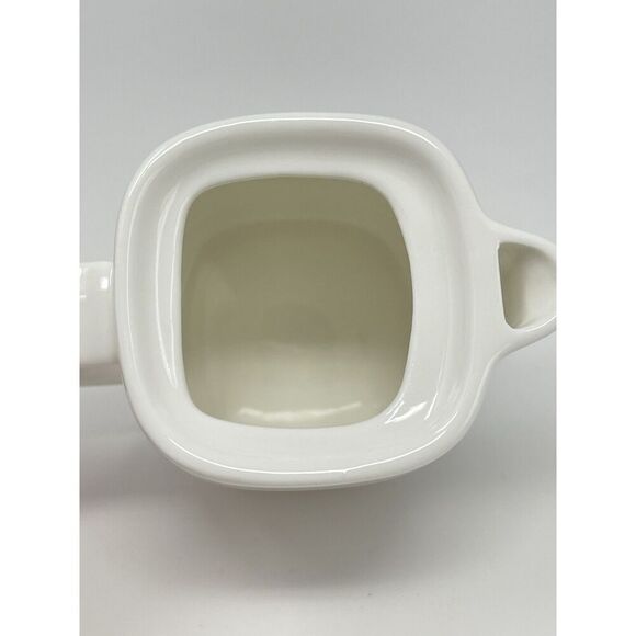 Alessi for Delta Airlines First Class Creamer with Lid Mini Teapot White - Picture 6 of 7